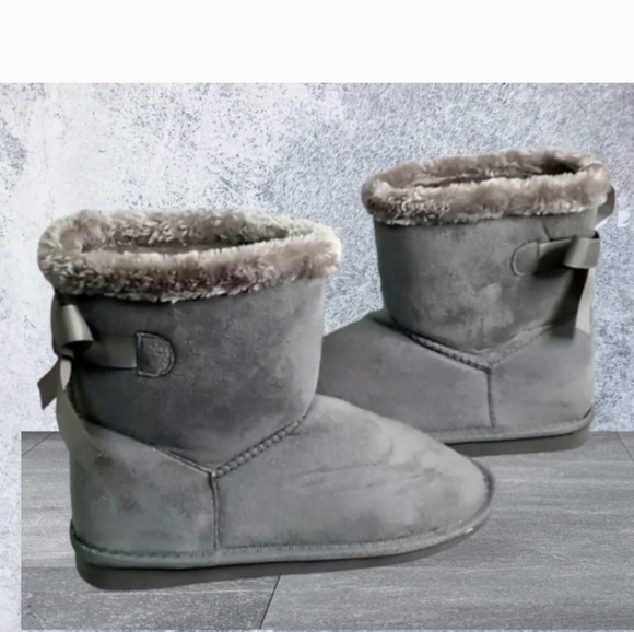 NEW ankle boots size 7 gray - Picture 1 of 9